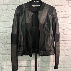 Blanc Noir Polyester Mesh Jacket